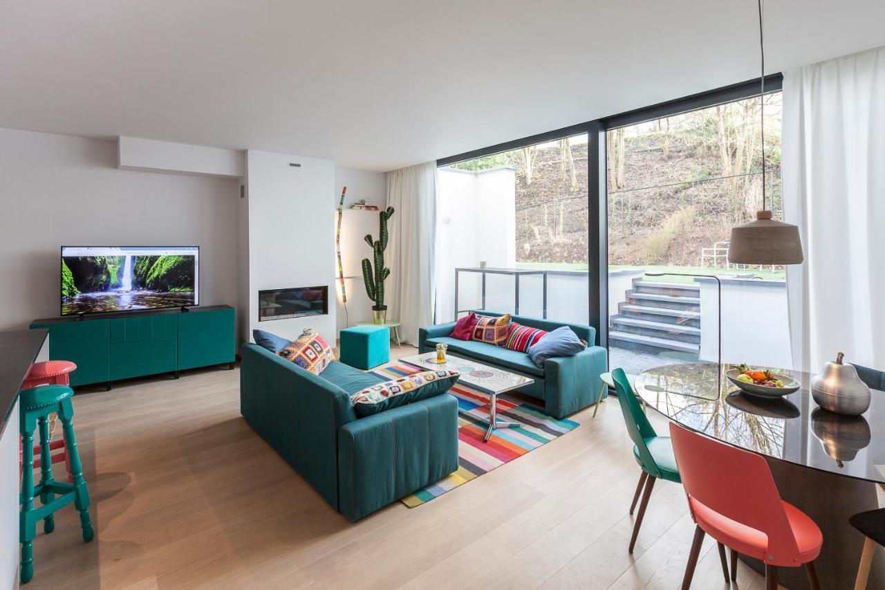 Stylish Smarthome Apartments - Uccle Brussels Luaran gambar