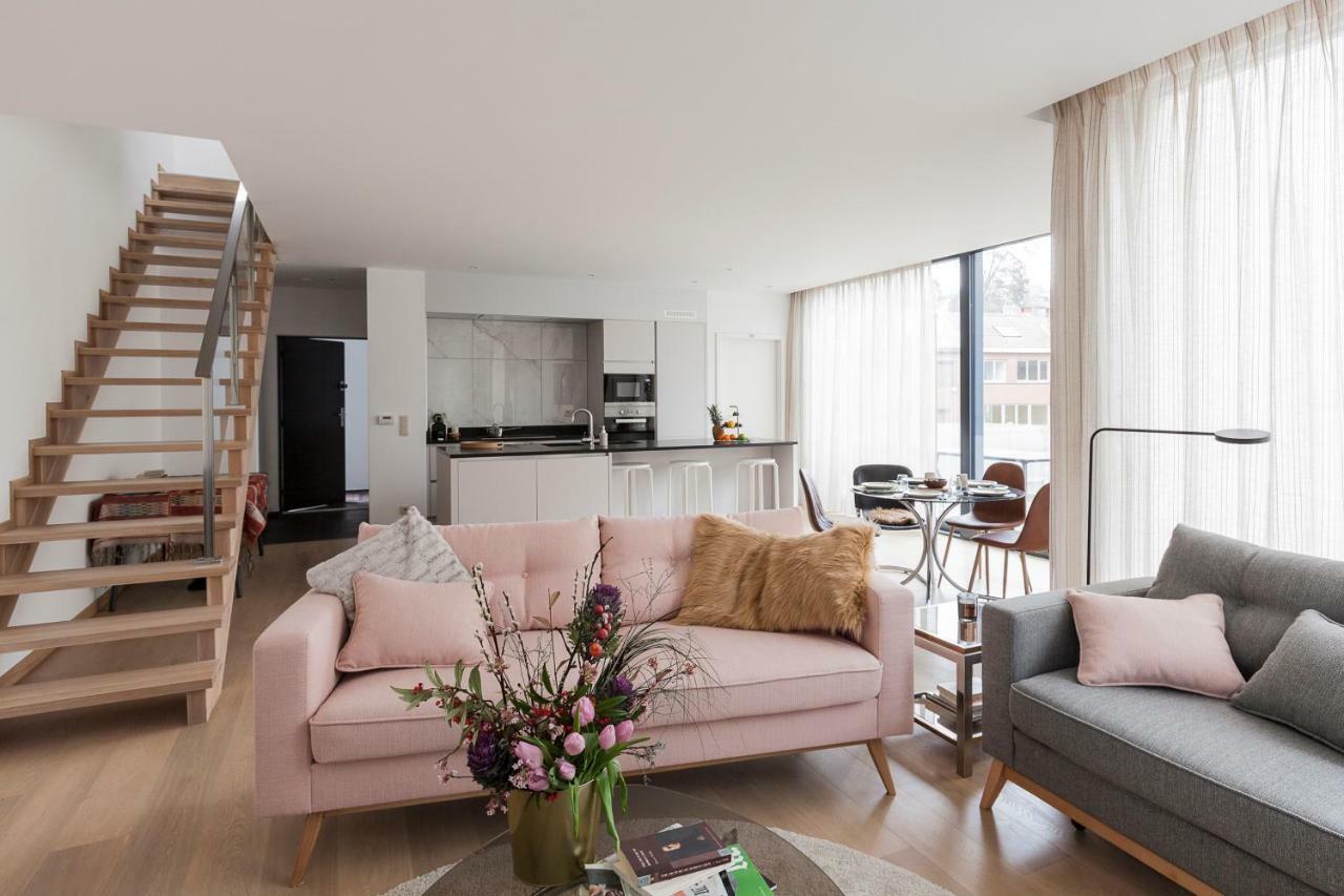 Stylish Smarthome Apartments - Uccle Brussels Luaran gambar