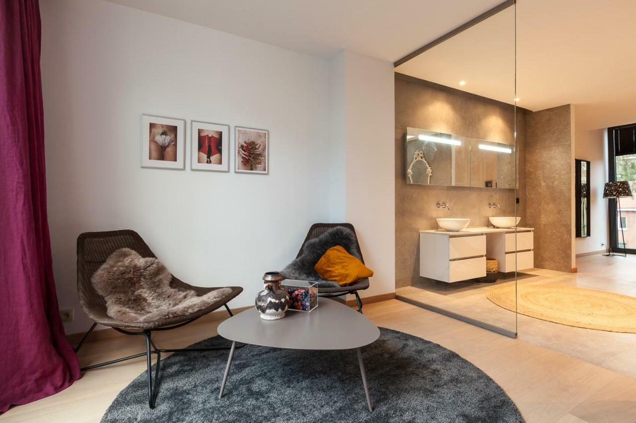 Stylish Smarthome Apartments - Uccle Brussels Luaran gambar